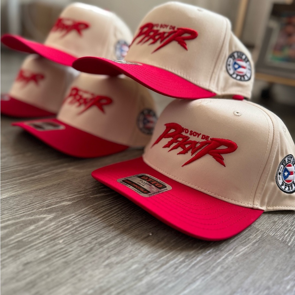 Red and Cream, blue and red, black and gray snapback Hat PFKNR